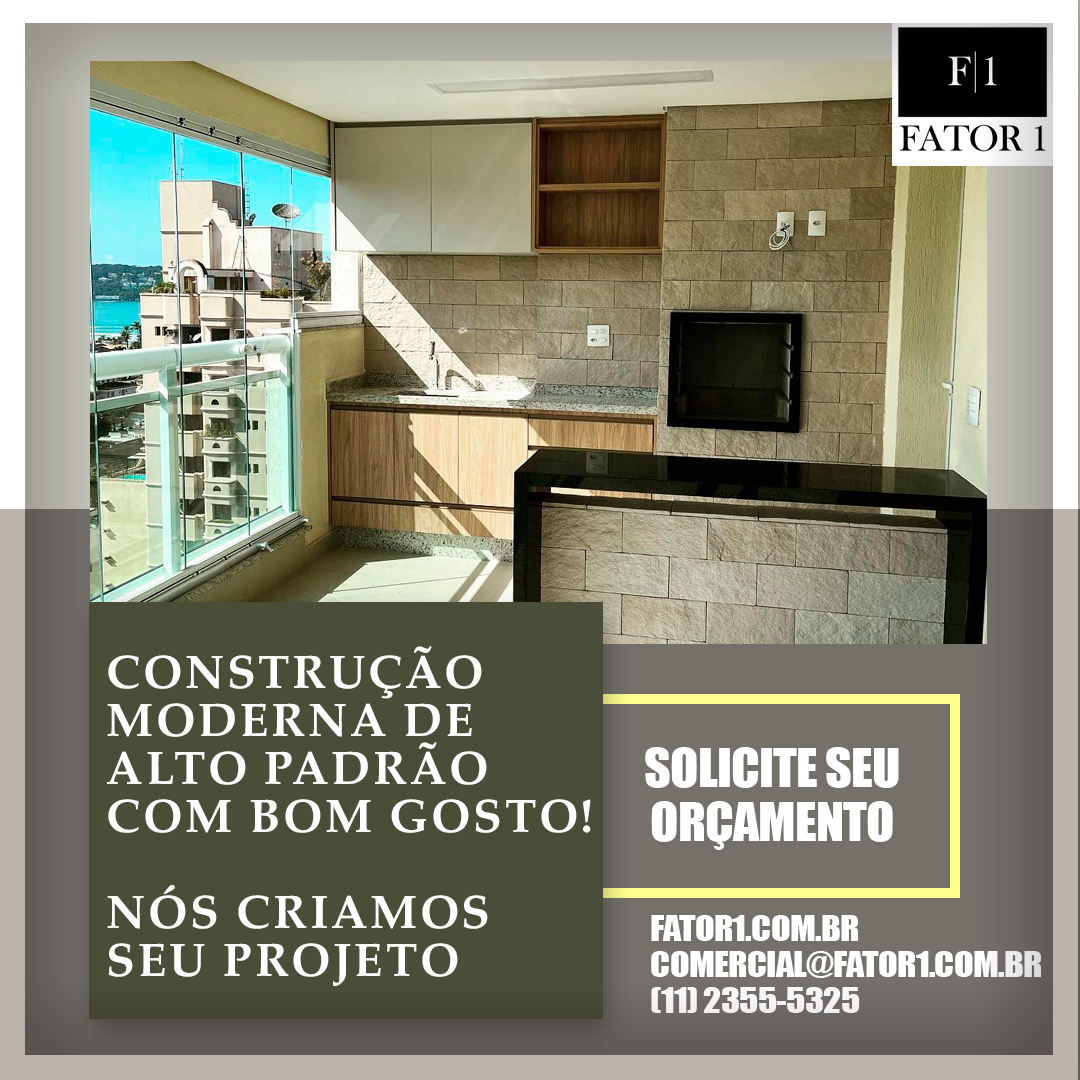 Construção Moderna de Alto Padrão com bom gosto!